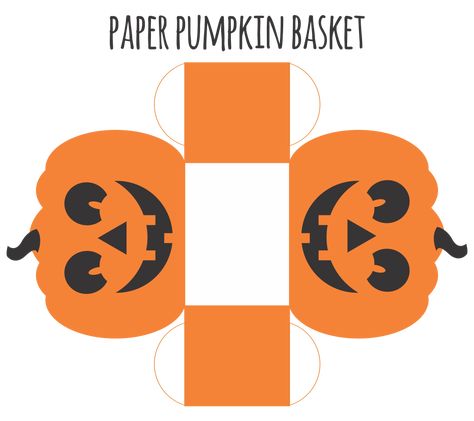 Halloween Pumpkins Printable, Halloween Paper Pumpkin, Diy Halloween Goodie Bags For Kids, Free Paper Craft Templates, Free Halloween Decorations, Halloween Paper Crafts Free Printable, Free Printable Halloween Crafts, Halloween Cut Outs Free Printable, Paper Templates Free Printable Crafts