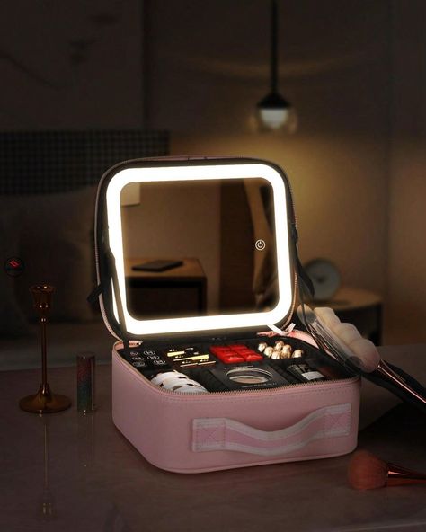 https://dengss.clothing/travel-makeup-bag-with-light-up-mirrormakeup-travel-case-with-adjustable-dividerswaterproof-makeup-train-caselighted-makeup-case-with-led-mirror-pu-leather-storage-organizer-cosmetic-bag/?feed_id=1779839&_unique_id=660478b105314&utm_source=Instagram&utm_medium=28dengss&utm_campaign=FS%20Posteronline%20clothing#DENGSS #fashion #style #love #instagood #like #beautiful #follow #clothing #model #beauty #happy #cute #shoes #shop #DENGSSFASHION #DENGSSSHOES #DENGSSKIDS C... Makeup Storage Bag, Clothing Model, Travel Makeup Bag, Leather Storage, Cute Water Bottles, Makeup Training, Real Friendship, Makeup Travel Case, Make Up Organiser