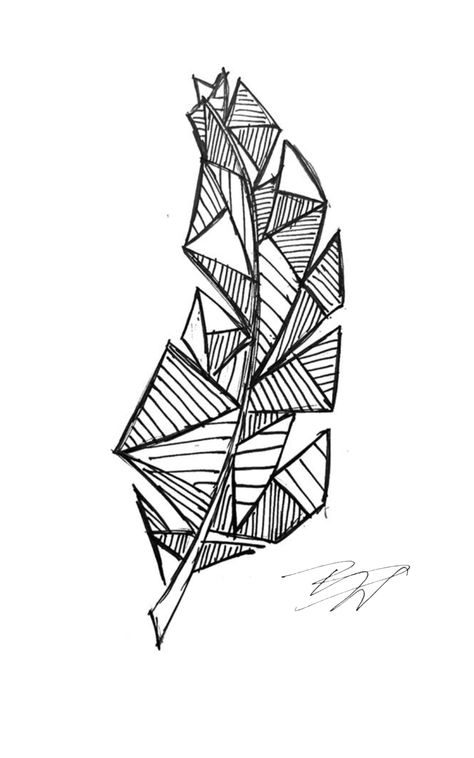 feather cubism black and white sketch drawing croquis fine lines pen style Art Cubism, Feather Bird, Pen Sketch, Sketchbook Drawing, Cubism, Sketch Book, Sketch, Pen, Drawings