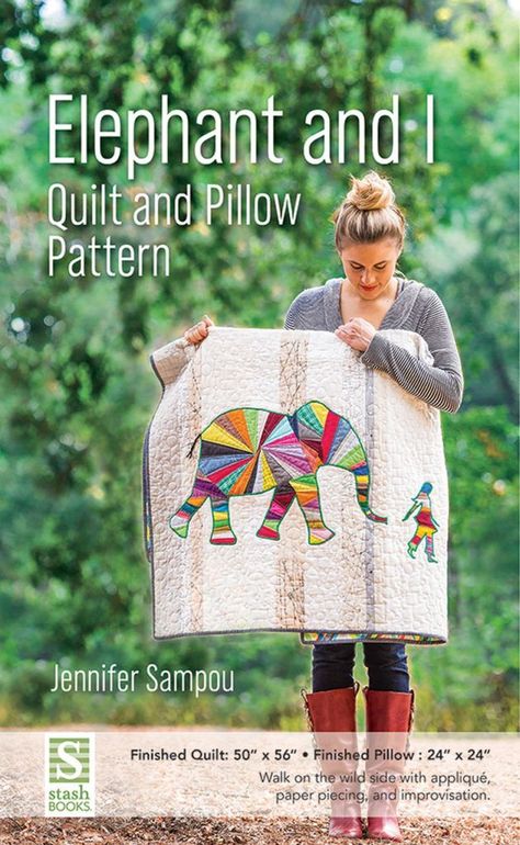 Elephant and I Quilt and Pillow | Scrappy Girls Club | Bloglovin’ Elephant Nature Park, Elephant Quilt, Elephant Pillow, Make A Quilt, Girls Pillows, Nature Park, Sewing Projects For Kids, Applique Pattern, Baby Pillows