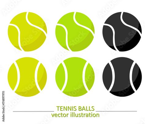 Rainbow Vector, Calligraphy Background, Tennis Whites, Vector Elements, Beauty Websites, Beauty Website, Tennis Balls, Tennis Ball, Green And Black