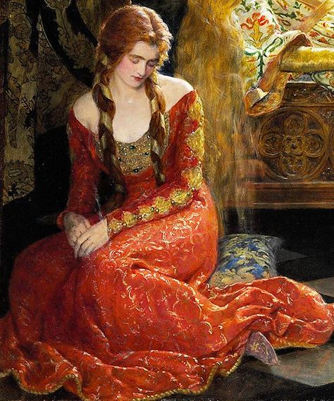 John Collier - The Sleeping Beauty John Collier, Istoria Modei, Pre Raphaelite Paintings, Pre Raphaelite Art, John William Waterhouse, Art Classique, Pre Raphaelite, Fairytale Art, Romantic Art