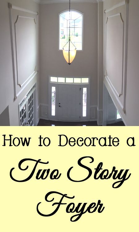 If your foyer or entryway has a very tall ceiling, decorating it may seem daunting.   Here are a few tips and tricks for decorating your two story foyer. Tall Foyer Lighting, Two Story Foyer Decor, 2 Story Foyer Lighting, Two Story Foyer Lighting, Foyer Entryway Ideas, Two Story Entryway, Foyer Decor Entryway, Tall Foyer, Lighting Entryway