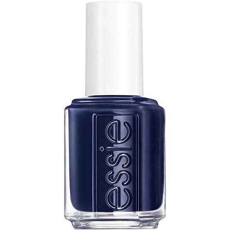 Amazon.com: essie Nail Polish, Limited Edition Spring 2021 Collection, Navy Blue Nail Color With A Cream Finish, Infinity Cool, 0.46 fluid_ounces: Beauty Navy Blue Nail Polish, Essie Colors, Blue Nail Color, America Nails, Essie Nail Colors, Spring Nail Polish, Navy Blue Nails, Essie Polish, Vegan Nail Polish