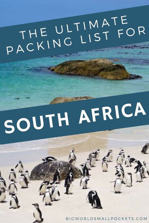 South Africa Packing List, Africa Packing List, Boulders Beach, Beautiful Place In The World, Visit South Africa, Animal Encounters, Africa Travel Guide, Africa Food, Visit Africa