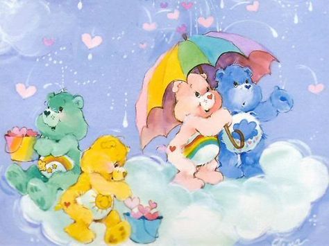 Sunshine Bear, Care Bears Vintage, Care Bears Cousins, 80s Cartoons, Retro Cartoons, Bear Hug, American Greetings, Bear Art, Care Bear