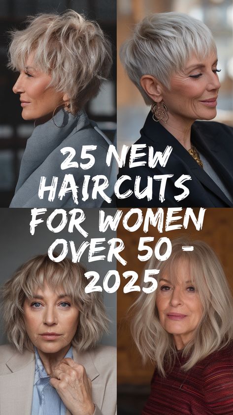 50 And Over Haircuts, Short Blonde Hair Older Women, Current Short Hair Trends 2023, Short Hair With Bangs Over 50, Hair Styles 2024 Women Medium, Easy To Maintain Haircut For Women, Ladies Haircut Styles 2024, Before And After Haircut Over 50, Haircuts Over 50 Older Women