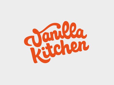 Vanilla Kitchen – Food Blog Logo Vanilla Kitchen, Food Blog Logo, Modern Kitchen Tools, Blog Logo Design, Blogger Logo, Design Alphabet, Tortilla Pizza, Sri Lankan Recipes, Food Logo