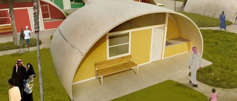 Colorful Binishell Dome Homes Made from Inflatable Concrete Cost Just $3,500 | Inhabitat - Sustainable Design Innovation, Eco Architecture, Green Building Dome Architecture, Concrete Homes, Architecture Concrete, Dome Homes, Innovation Architecture, Low Cost Housing, Dome Home, Eco Architecture, Concrete Home