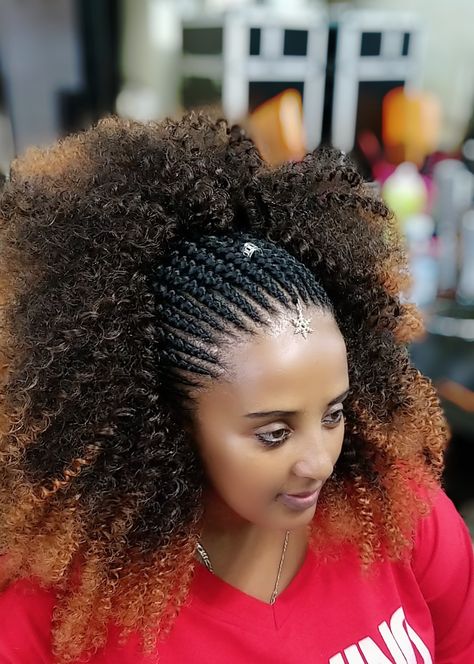 Eritrean Hairstyles, Ethiopian Hairstyles Braids, Ethiopian Traditional Hairstyle, Ethiopian Women Hair, Crochet Braids Hairstyles Curls, Ethiopian Hair, Afro Puff Hairstyles, Ethiopian Albaso Braids, Braided Mohawk Hairstyles