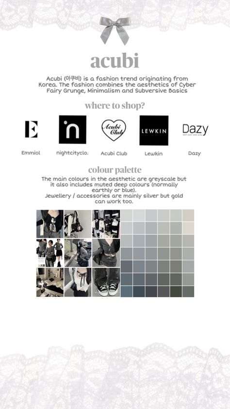 colour palette acubi aesthetic style fashion Acubi Aesthetic, Simple Style Outfits, Exam Motivation, Outfit Korean, Everyday Fashion Outfits, Stylish Work Outfits, Y2k Style, Dark Fashion, Korean Outfits