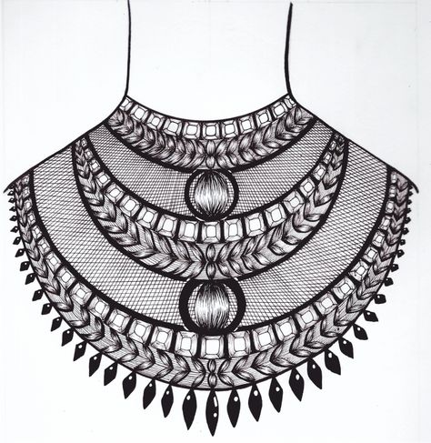 Beautiful heavy necklace design drawing using mandala art | Latest Diamond necklace drawing pen art Necklace Drawing Sketch Simple, Accessories Design Sketch, Necklace Drawing, Heavy Necklace, Mandala Jewelry, Art Jewelry Design, Jewellery Design Sketches, Jewerly Designs, Jewelry Design Drawing