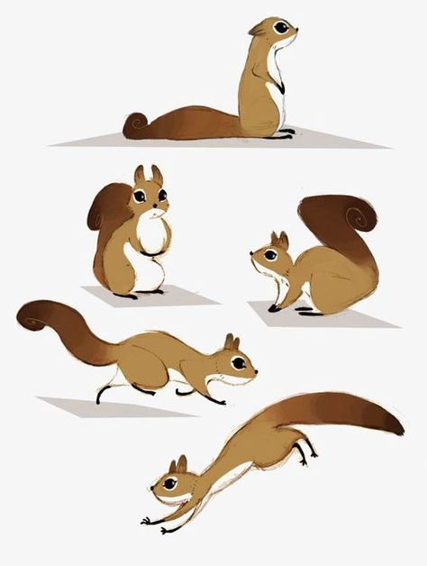 Flying Squirrel Character Design, Squirrel Drawing Sketches, Pixel Squirrel, How To Draw A Squirrel, Squirrel Character Design, Squirrel Animation, Squirrel Sketch, Squirrel Character, Squirrel Drawing