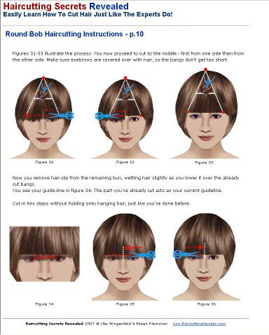 HairCutting Secrets Revealed | Easily Learn How to Cut Hair Like a Pro | Learn Haircutting from a Professional Master Vidal Sassoon Hairstylist Round Bob, Cut Hair At Home, Cut Your Own Hair, Cut Bangs, Helmet Hair, How To Cut Your Own Hair, Diy Haircut, How To Cut Bangs, Hair Techniques