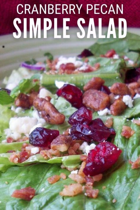 Salads With Cranberries And Pecans, Blue Cheese Cranberry Salad, Cranberry Orzo Salad, Salad With Craisins Recipes, Creamy Cranberry Salad, Salad With Cranberries And Almonds, Fruit Salad Dressing Recipe, Cranberry Pecan Salad, Pecan Salad Recipe