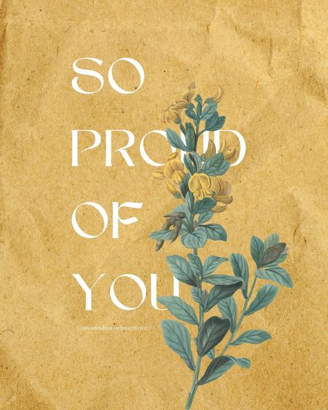 In case no one told you this, I'm so proud of you and how far you've come. 💛 Take a moment to be proud of yourself and acknowledge the distance you've travelled . Your journey, with all its challenges and victories, is a testament to your strength and resilience. Embrace the progress you've made, and recognize that each step forward, no matter how small, contributes to your growth. Celebrate the person you've become and the resilience that has carried you through. You've come a long way, an... Small Steps Quotes, Be Proud Of Yourself, Sticker Inspo, Proud Of Yourself, So Proud Of You, So Proud, Be Proud, Told You, Proud Of You