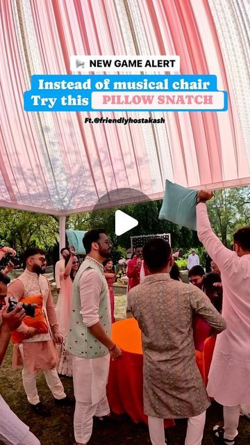 Anchor Akash on Instagram: "Save this reel for your next HALDI / MEHENDI Function ✨

#YourFriendlyHost 🎤 
#anchor #host #emcee #gamejockey #haldifunction" Games For Mehendi Function, Games For Haldi Function, Haldi Games Ideas, Mehendi Games, Haldi Games, Haldi Celebration, Mehendi Function, Mehendi Decor Ideas, Haldi Function