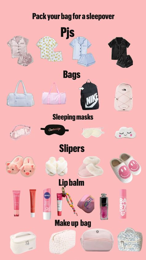 #sleepover#packing Sleepover Packing List Boyfriend, Stuff To Pack For A Sleepover, What To Pack For A Sleepover Checklist, Sleepover Checklist Packing, Sleepover Essentials Packing Lists, Sleepover Bag Checklist, What To Pack For A Weekend Trip, Things To Pack For A Sleepover, What To Pack For A Sleepover