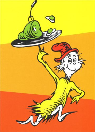 Sam I Am (Green Eggs & Ham) Dr Seuss Treats, Dr Seuss Clipart, Adult Halloween Party Decorations, Dr Seuss Art, Sam I Am, Book Costumes, Fantasy Tv, The Cat In The Hat, Adult Halloween Party