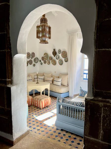 Moroccan Beach House, Morocco House Design, Marocco Interior Design, Marocco Interior, Morocco Interior Design, Morocco House, Morocco Interior, Riad Marrakech, Essaouira Morocco