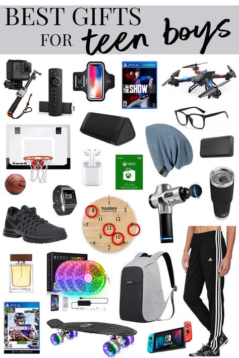 With the holidays around the corner, here are some of our favorite ideas to help you find the best gift for boys in your life. These are gifts teen boys will love! - Kids Are A Trip #giftguide #holidays #giftsforteens #giftsforboys What To Get A Teen Boy For Christmas, Christmas Gifts For Boys 10 And Up, Little Boy Gifts, What To Get A Boy For His Birthday, Best Gifts For Teen Boys, Christmas Gifts For Teen Boys 2022, Valentines For Teenage Boys, Diy Gifts For Teenage Boys, Teen Boy Christmas Gifts 2022