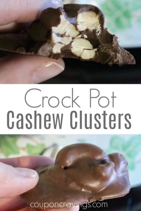 Quick Chocolate Desserts, Staff Treats, Cashew Clusters, Crockpot Candy Recipes, Desserts Easy Quick, Recipes Dips, Crockpot Desserts, Recipes Copycat, Recipes Grilling