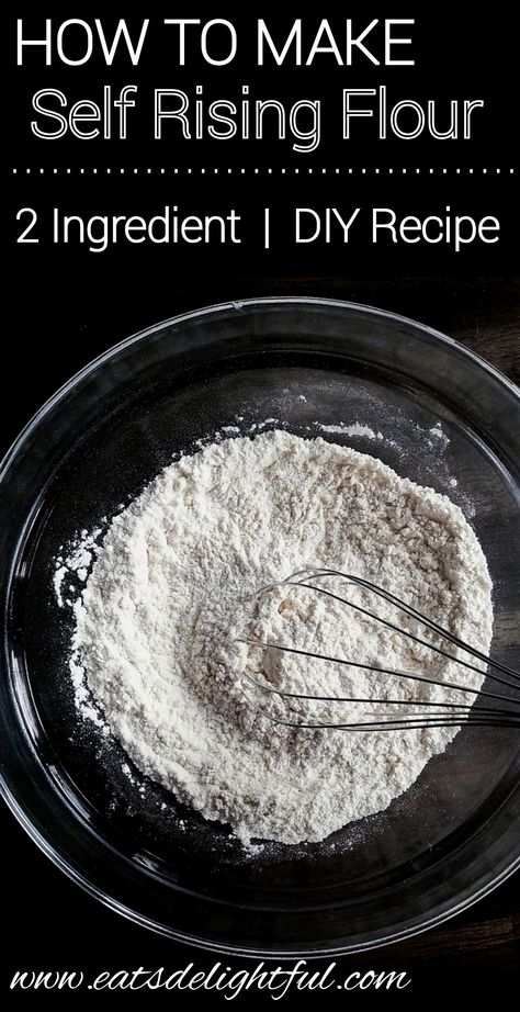 Plain Flour To Self Rising, How To Make Self Raising Flour, How To Make Self Rising Flour Recipes, Homemade Self Rising Flour How To Make, How Do You Make Self Rising Flour, Diy Self Rising Flour How To Make, Make Your Own Self Rising Flour, Making Self Rising Flour, Gluten Free Self Rising Flour Recipes