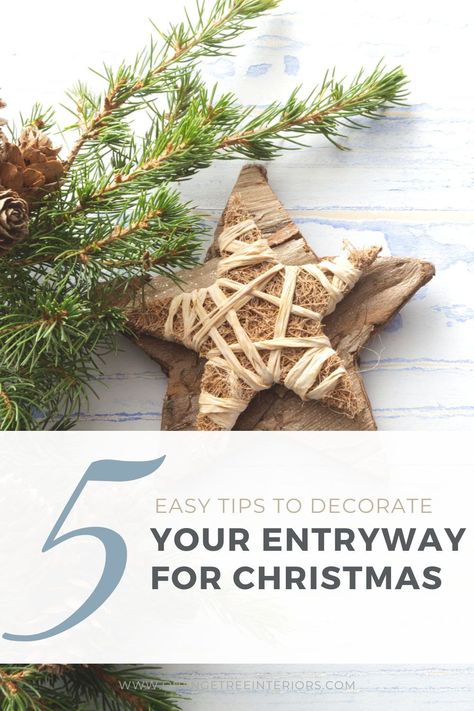 check out our favourite ways to decorate our home entry ways for christmas. Get inspired this holiday season with our entryway decorating tips and tricks. - potterybarn christmas decor. christmas decoration simple. ideas for christmas decorations. entry decor ideas. decorated foyers entry ways. console table. foyer decorating ideas entryway. xmas diy decorations Foyer Ideas Entryway Christmas, Foyer Decorating Ideas Entryway, Xmas Diy Decorations, Foyer Christmas Decor, Orangetree Interiors, Foyer Decor Entryway, Foyer Decorating Ideas, Ideas For Christmas Decorations, Foyer Ideas Entryway