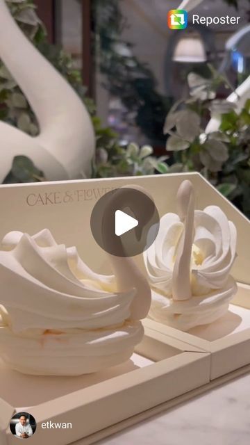 Swan Meringues, Meringue Swans, Pavlova Decoration, Edible Paint For Cakes, Meringue Piping, Cake Painting Tutorial, Grapefruit Marmalade, New Years Eve Dessert, Pavlova Dessert