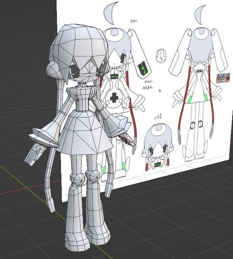 3d Robot Design, Blender Character Modeling, Dibujos Pin Up, Low Poly Character, Low Poly Games, 3d Figures, Low Poly Art, Low Poly Models, Modelos 3d