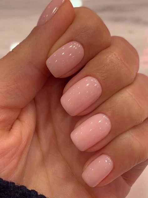 Manikur Kuku, Short Gel Nails, Simple Acrylic Nails, Her Nails, Acrylic Nails Coffin Short, Nagel Inspo, Short Acrylic Nails Designs, Pink Nail, Nails Gel