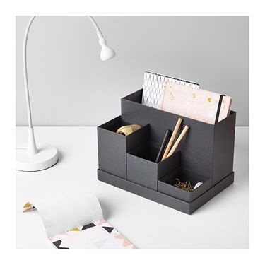 TJENA Desk Organiser IKEA Desk Organization Ikea, Ikea Tjena, Diy Desk Organization, Small Desk Organization, Organization Hacks Bedroom, Study Accessories, Desk Organisation, Desk Organization Diy, Work Space Organization