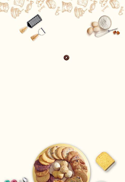 Drawing Biscuits Gourmet Poster Background Design#pikbest#Backgrounds#Others Cookies Background Design, Cookies Background, Baking Chart, Cooking Poster, Brochure Food, Background Portrait, Desserts With Biscuits, Paper Background Design, Background Drawing