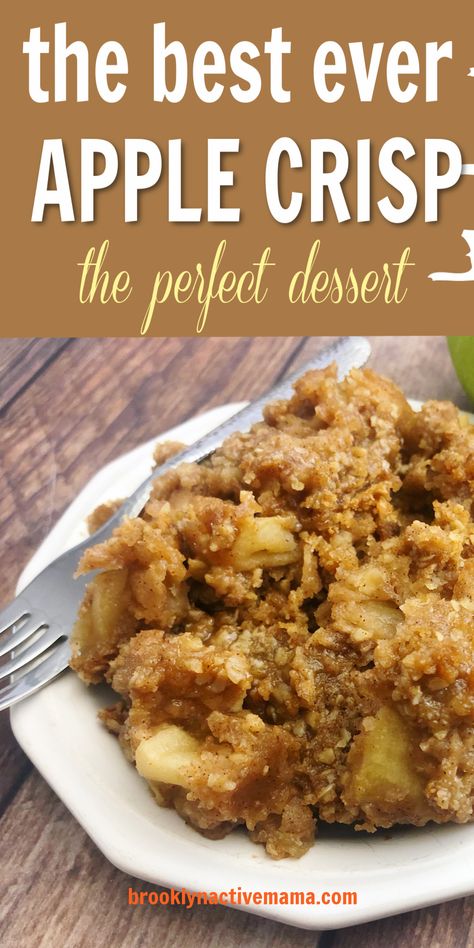 Apple Crisp Recipe With Oats, Apple Crisp Without Oats, Recipe With Oats, Old Fashioned Apple Crisp, Best Apple Crisp Recipe, Dessert Apple, Best Apple Crisp, Easy Apple Crisp Recipe, Apple Crumble Recipe