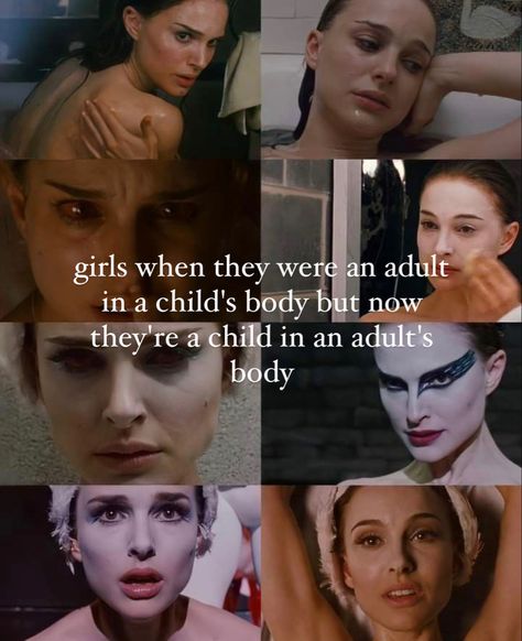 girls when they were an adult in a child's body but now they're a child in an adult's body Humour, Evelynn Core, Wow She Is Literally Me, The Feminine Urge To, Pretty When I Cry, Girls When, Female Rage, Feminine Urge, Female Hysteria