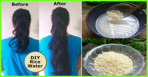 How To Use Rice Water For Hair – 2 Simple And Easy Methods To Try For Fast Hair Growth, Thicker Healthier Hair, Thick Hair Growth, Get Thicker Hair, Thick Hair Remedies, Fast Hair Growth, Extreme Hair Growth, Fast Hair, Hair Remedies For Growth