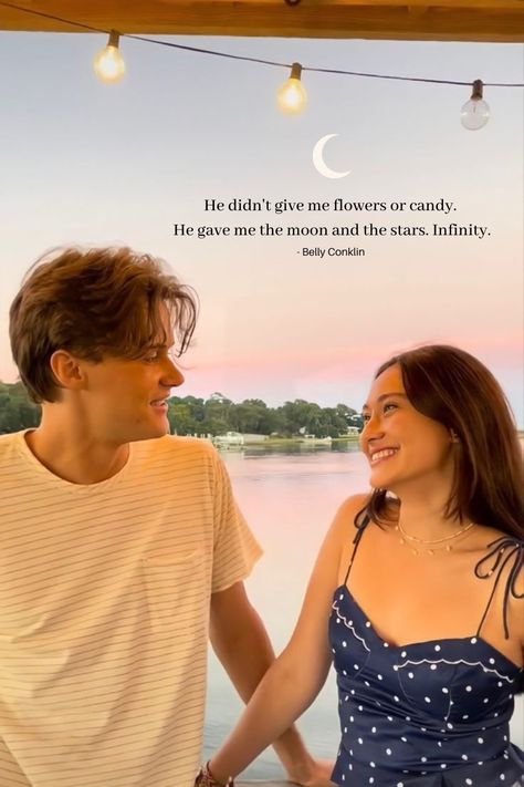 Wallpaper with a quote from the book "The Summer I Turned Pretty" by Jenny Han. Summer Nights Quotes, Conrad And Jeremiah, Give Me Flowers, Summer I Turned Pretty Aesthetic, Cousins Beach, Connie Fisher, Pretty Aesthetic, The Summer I Turned Pretty, Jenny Han