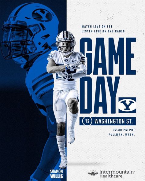 Instagram Sport Design, Game Day Edits Photoshop, Sport Recruitment Poster, Game Day Posts Instagram, Sports Cover Design, Sports Brochure Design Layout, Sports Matchup Graphics, Gameday Graphics Football, Game Day Design Poster