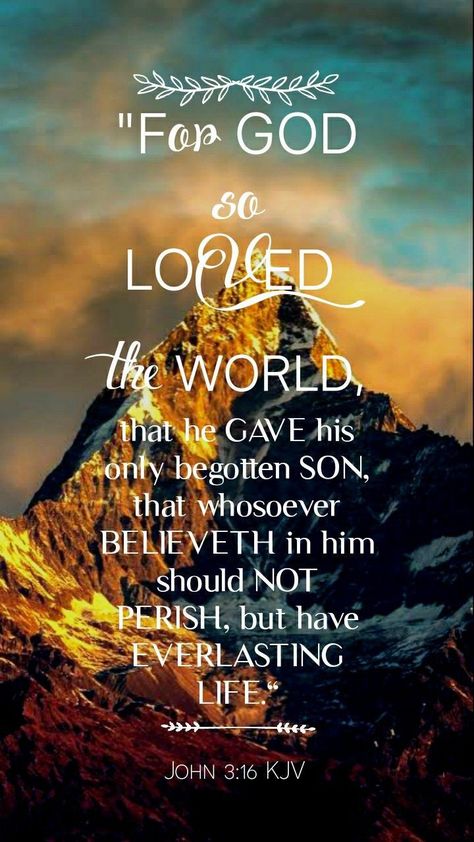 John Kjv, John 3 16 Kjv, Worship Lyrics, Bible Verses Kjv, Gods Love Quotes, John 3 16, Biblical Verses, Our Savior, Inspirational Bible Quotes