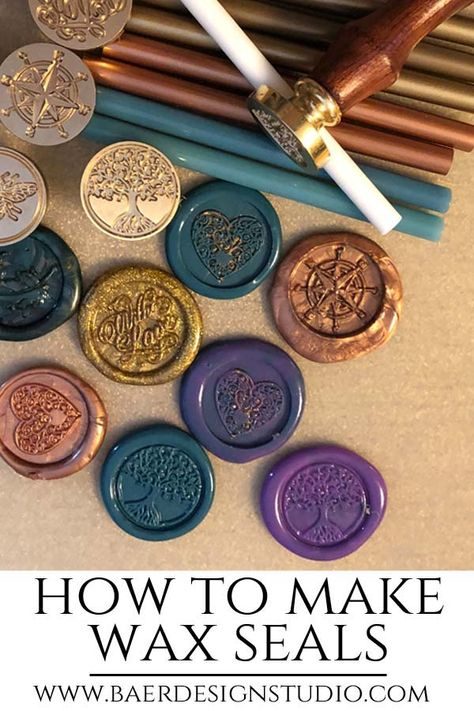 This How to make Wax Seal stamps blog post includes ideas for making wax seals for weddings, diy projects using seal stamps and diy stationery. How To Melt Wax For Seal, Wine Bottle Wax Seal, Wax Seal Diy How To Make, Faux Wax Seal Diy, Wax Seal Stickers Diy, How To Use A Wax Seal Stamp, Diy Wax Seal Stamp How To Make, How To Make Wax Seals, Sealing Wax Ideas