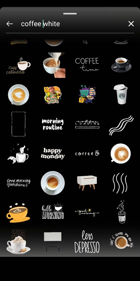 Creative Instagram Names, Instagram Sticker, Instagram Storie, Snapchat Stickers, Gif Instagram, Coffee Instagram, Instagram Creative Ideas, Instagram Graphics, Instagram Feed Ideas Posts