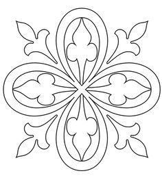 SCA Clothing and Camping on Pinterest | 1579 Pins Mandala Simple, Medieval Pattern, Medieval Embroidery, Pattern Coloring Pages, Wood Burning Patterns, Pola Sulam, Coloring Pages For Adults, Stencil Patterns, 문신 디자인