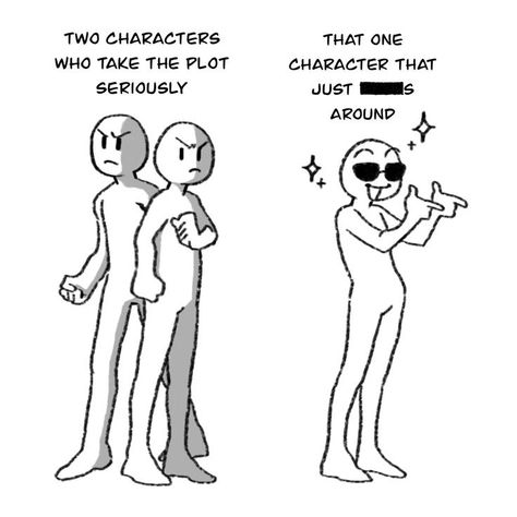 Worst Ship Dynamics, Oc Friendship Dynamics, Oc Before And After Corruption Arc, Character Personality Tropes, Cute Relationship Tropes, Love Triangle Dynamics, Character Duo Dynamics, Maniacal Laughter Reference, Dumbasses In Love Dynamic