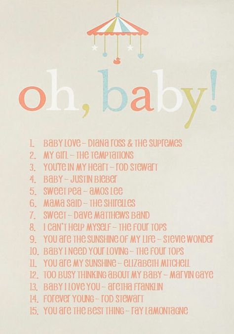 Baby Shower Playlist Baby Shower Playlist, Baby Shower Songs, Shower Playlist, Shower Music, Couples Baby Showers, Baby Songs, Baby Reveal, Oh Baby, Everything Baby