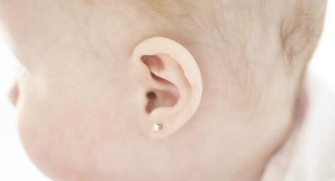 Learn when it's safe to pierce a baby's ears, ear-piercing cultural traditions, what kind of earrings babies can wear, and how to avoid infections. Baby Ear Piercing, Vintage Diamond Earrings, Katie Price, Party Punch, Baby Earrings, Baby Jewelry, Baby Center, Handmade Valentine, Ear Piercing