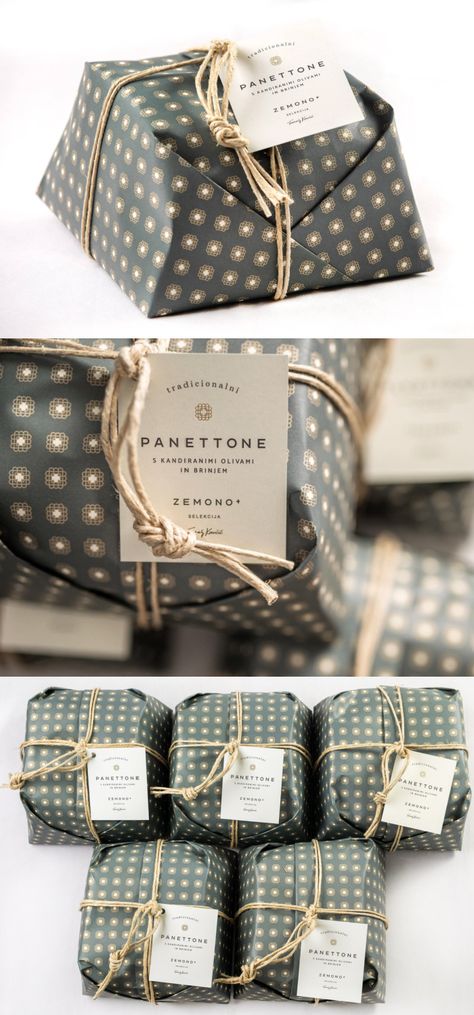 Bakery Wrapping Packaging, Christmas Cake Packaging Ideas, Christmas Bakery Packaging, Bakery Branding Packaging, Artisanal Packaging, Bakery Packaging Ideas, Panettone Packaging, Pastry Packaging, Bakery Packaging Design