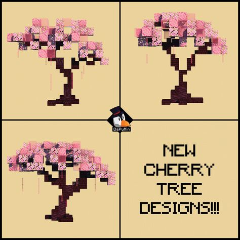 Minecraft Pasta, Minecraft Storage, Minecraft Tree, Modern Minecraft Houses, Minecraft Statues, Minecraft Theme, Minecraft House Plans, Cherry Blossom Trees, Minecraft House Tutorials