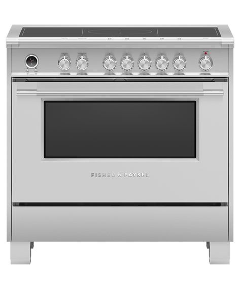 Induction Range, Bottom Freezer Refrigerator, Kitchen Appliance Packages, Fisher Paykel, Single Oven, Bottom Freezer, Appliance Packages, Warming Drawer, Electric Range