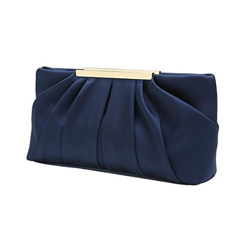 CHARMING TAILOR Clutch Evening Bag Elegant Pleated Satin Formal Handbag Simple Classy Purse for Women Fancy Clutch Purse, Fancy Clutch, Classy Purses, Crystal Handbag, Clutch Bag Wedding, Cheap Purses, Popular Handbags, Rhinestone Clutch, Bag Elegant