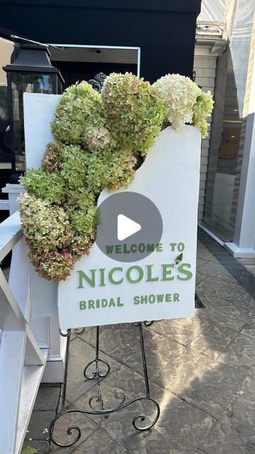 Christina Clericuzio on Instagram: "DIY a bridal shower welcome sign with me!💐

How do you think it came out?? 

#bridalshower #bridalshowerdecor #diyonabudget #2024bride #foamboard #flowerarrangement #welcomesign #maidofhonorduties" Wedding List, Curved Staircase, Bridal Shower Welcome Sign, Cocktail Recipes Easy, Shower Welcome Sign, Instagram Diy, Bridal Shower Decorations, Recipes Easy, Maid Of Honor